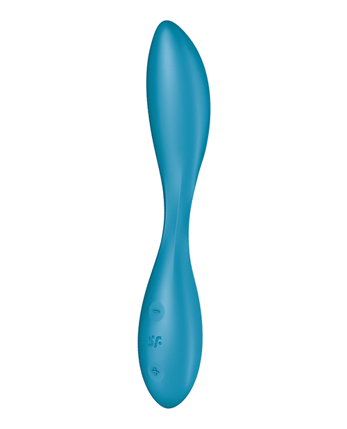Вібратор для точки G Satisfyer G-Spot Flex 1 гнучкий, синій, 19.5 х 3.2 см