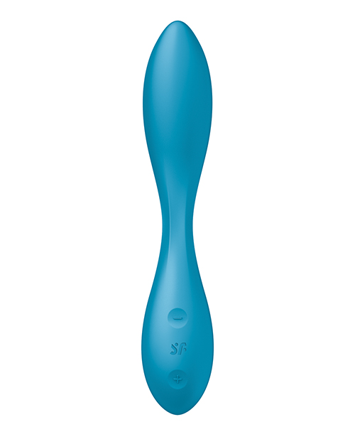 Вібратор для точки G Satisfyer G-Spot Flex 1 гнучкий, синій, 19.5 х 3.2 см - Изображение 4