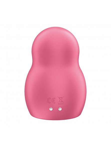 Вакуумний стимулятор Satisfyer Pro To Go 1 для клітора, червоний, 9 см - Зображення 4