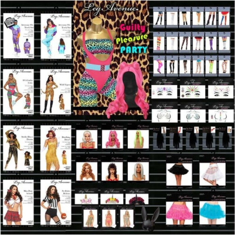 Вбрання школярки для рольових ігор XL/XXL Teachers Pet Leg Avenue, червоно-чорний - Зображення 4