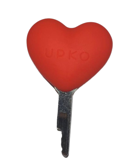 Ключик для пояса вірності UPKO Caged Beast Male Chastity Device Kit, червоний