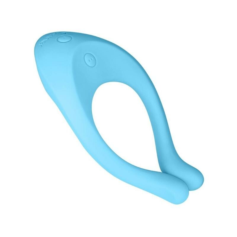 Вібратор для пар Satisfyer Endless Love багатофункціональний, блакитний, 13 х 3.2 см - Зображення 5