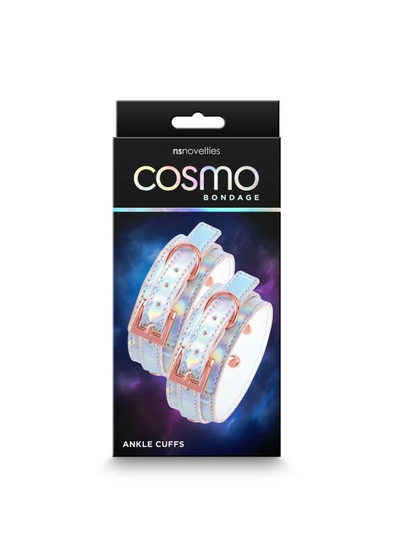 Наручники NS Novelties Cosmo Bondage Ankle Cuffs Rainbow, різнокольорові - Зображення 1