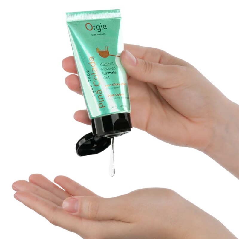 Їстівний лубрикант Orgie Lube Tube зі смаком Піна Колада, 50 мл - Изображение 2