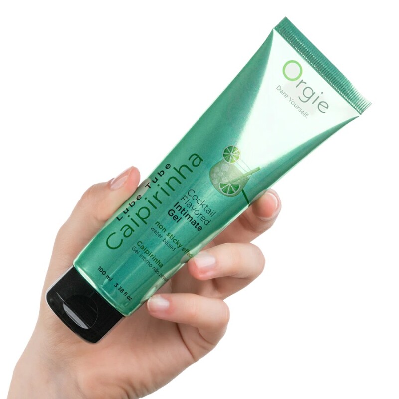 Їстівний лубрикант Orgie Lube Tube зі смаком Кайпірінья, 100 мл - Зображення 2