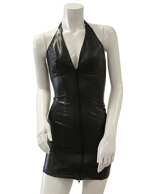 Сексуальна сукня з датексу GP Datex, M, на блискавці, чорна - Зображення 6