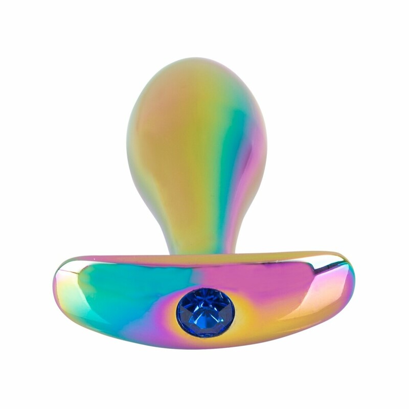 Набір Анальних пробок Anos Metal Butt Plug Set Rainb 2 шт. - Изображение 5