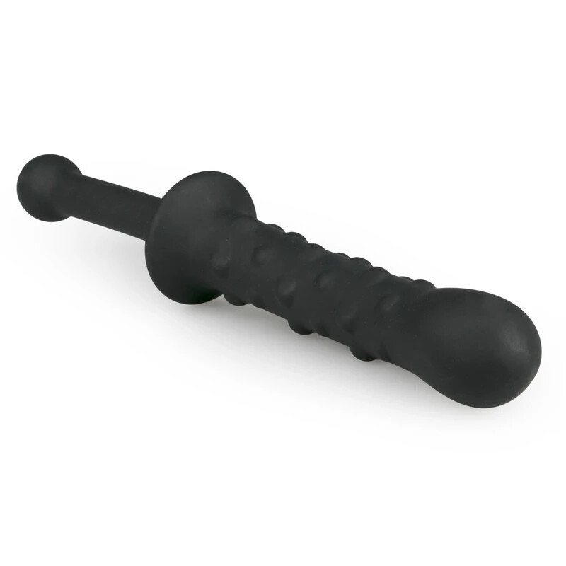 Фалоімітатор EasyToys The Handler з ручкою, чорний, 25 х 3.5 см - Изображение 1