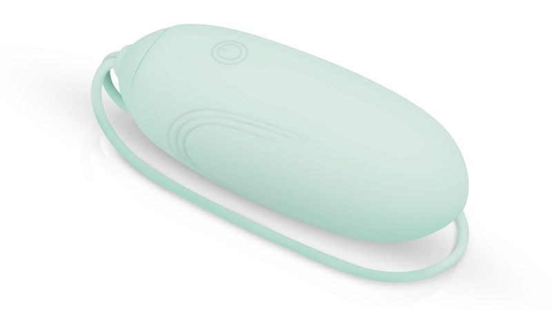 Віброяйце з дистанційним пультом Luv Egg, силіконове, зелене, 6.5 х 3.5 см - Зображення 4