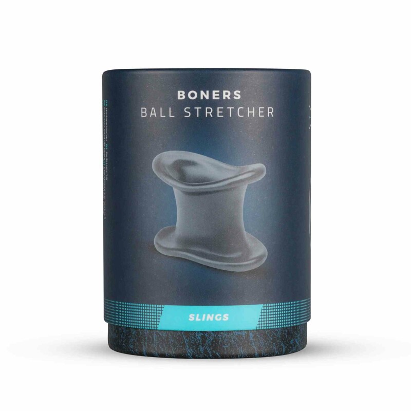 Кільце розтяжка на мошонку Boners Ball Stretcher з рідкого силікону - Зображення 1