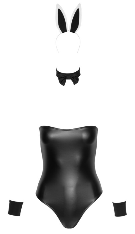 Костюм сексі кролика Cottelli Costumes Bunny Body, M, 5 предметів - Изображение 4