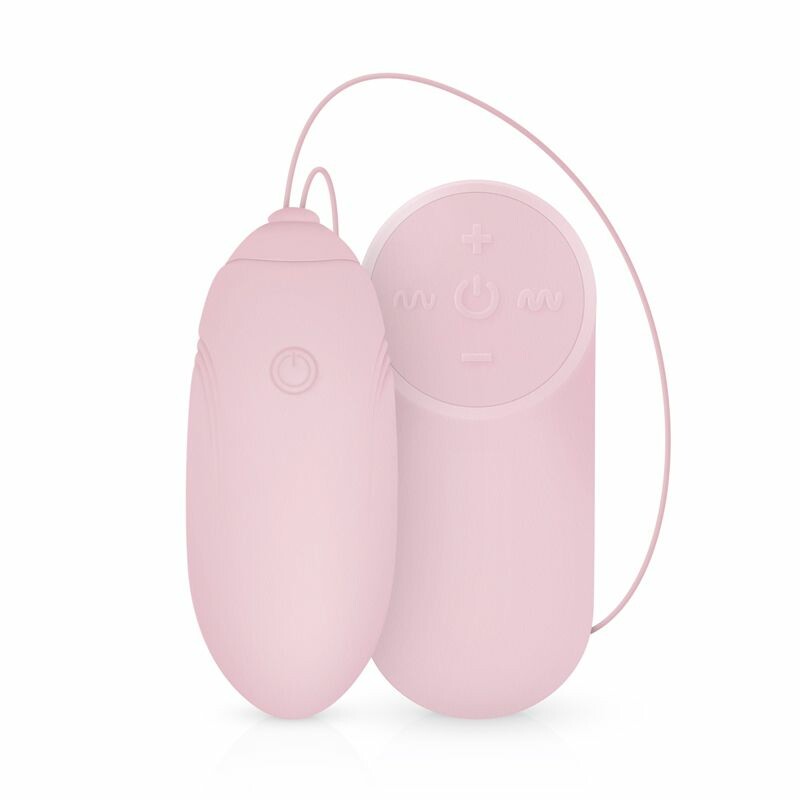 Віброяйце з дистанційним пультом Luv Egg, силіконове, рожеве, 6.5 х 3.5 см