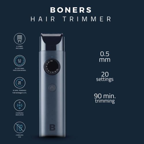Тример для інтимних зон Boners, синій - Зображення 7