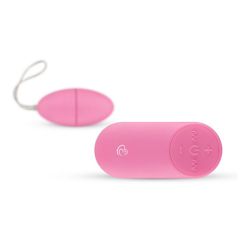 Віброяйце з дистанційним пультом Easytoys, рожеве, 7 х 3.5 см - Изображение 2