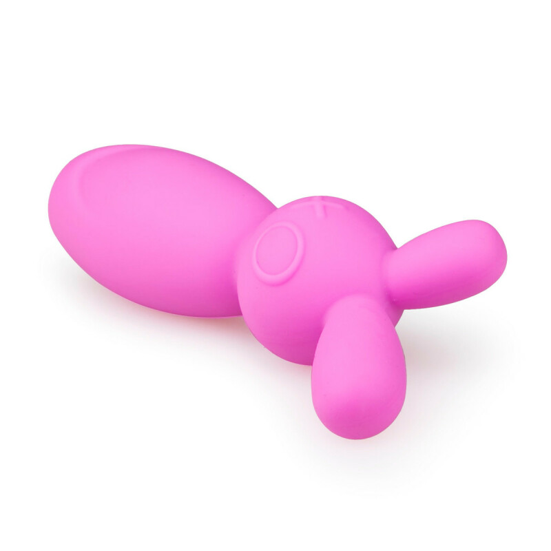 Вібратор для клітора у вигляді зайчика Mini Bunny Easytoys, силіконовий, рожевий - Зображення 2
