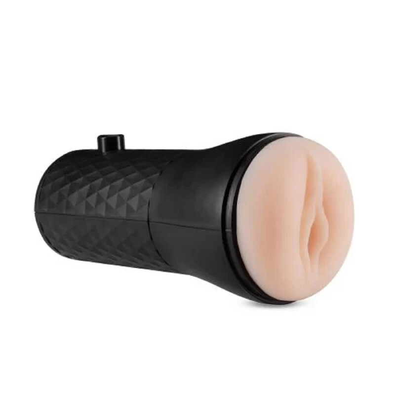 Мастурбатор реалістичний у колбі M for Men Torch Thrill бежевий, 24.1 см - Изображение 1