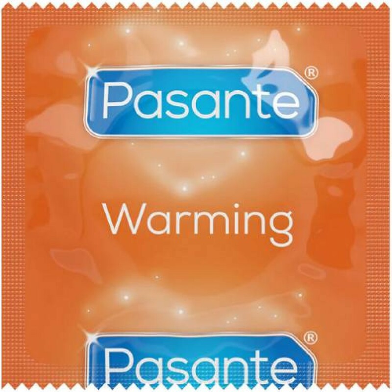 Презервативи латексні Pasante Warming, зігріваючі, 1 шт.