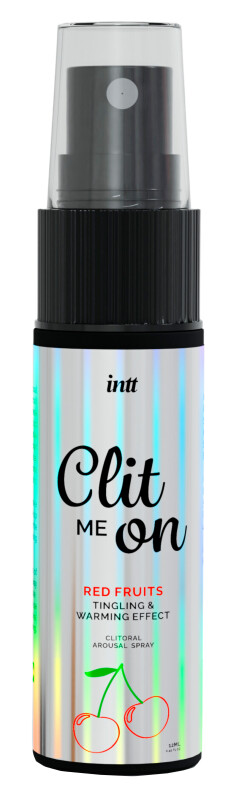 Спрей кліторальний для збудження Intt Clit Me On, з червоними фруктами, 12 мл