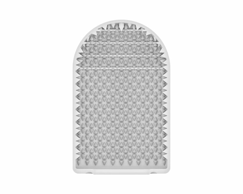 Міні мастурбатор нереалістичний Tenga Pocket Crystal Mist, з рельєфом, білий, 7.5 х 5.5 см - Изображение 5