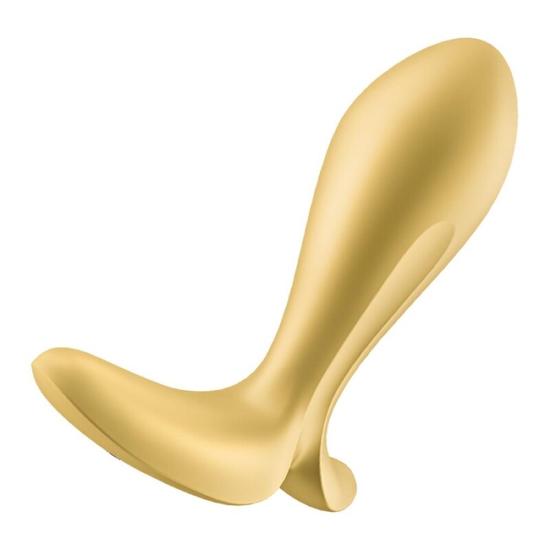 Анальний вібратор Satisfyer Intensity з додатком, жовтий, 11.3 х 3.7 см - Изображение 2
