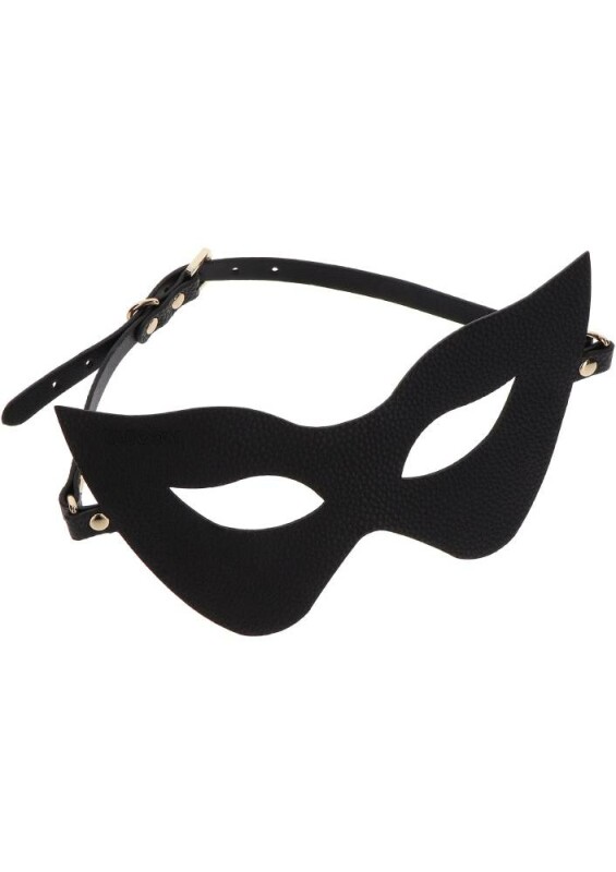 Маска кішки з відкритими очима Cat Mask Taboom Dona, чорна - Изображение 1