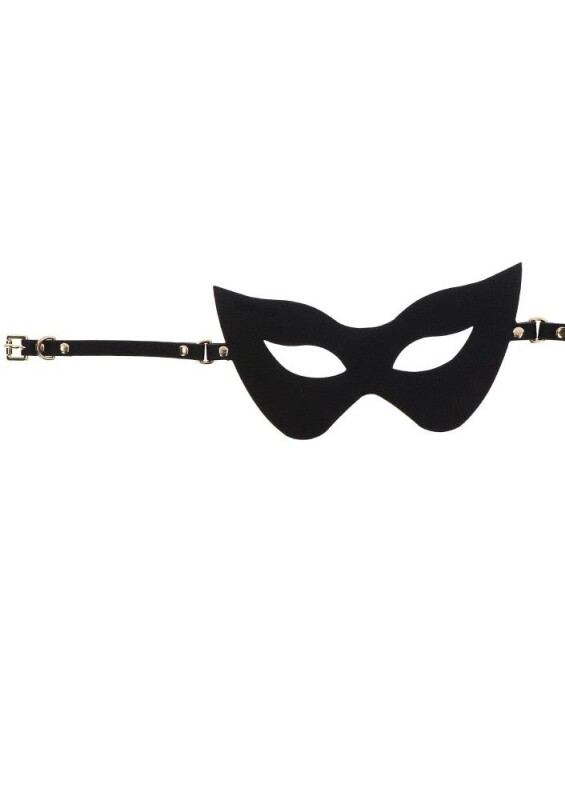 Маска кішки з відкритими очима Cat Mask Taboom Dona, чорна - Изображение 2