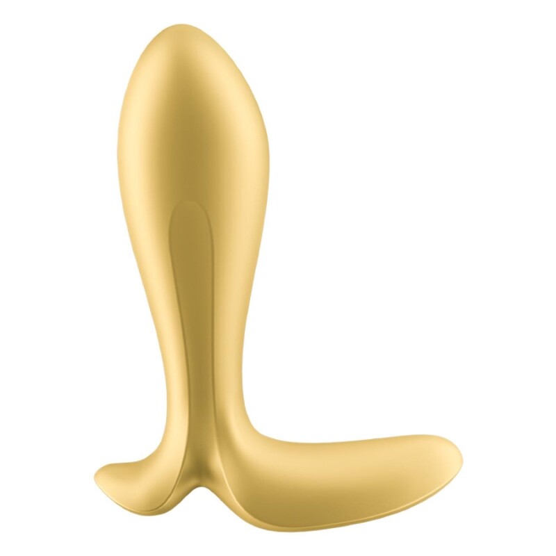 Анальний вібратор Satisfyer Intensity з додатком, жовтий, 11.3 х 3.7 см - Изображение 4