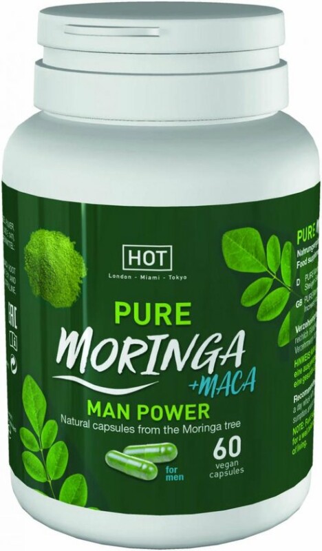Капсули для посилення потенції HOT Premium Moringa чоловічі, 60 шт