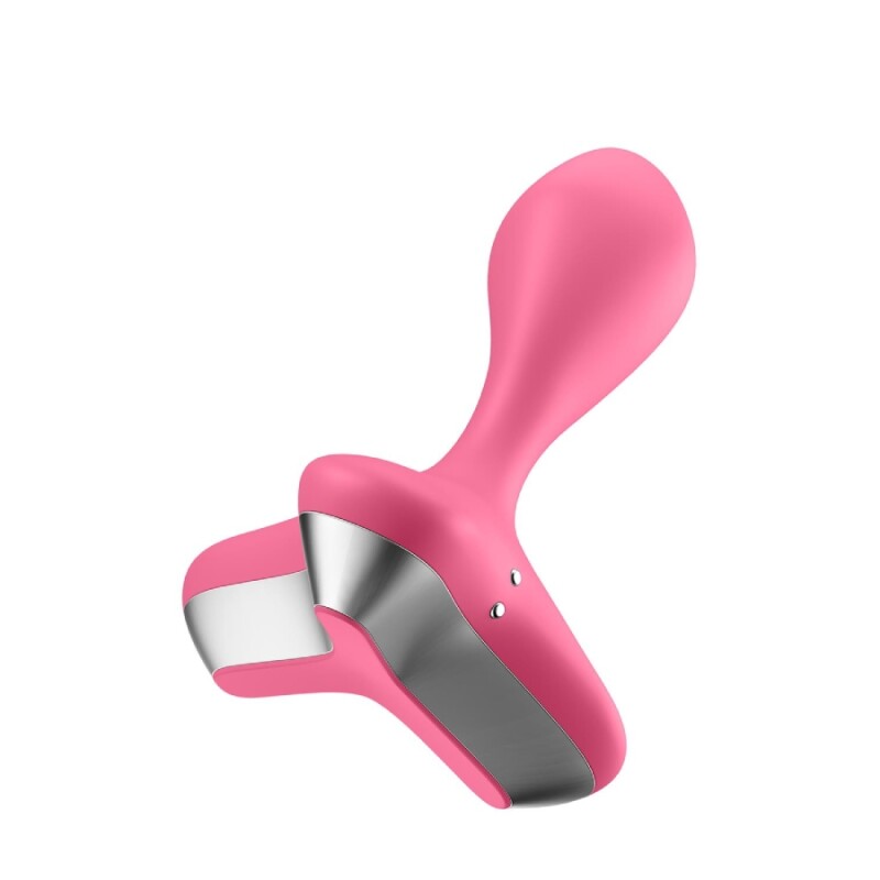 Анальна пробка Satisfyer Game Changer з вібрацією, рожева, 11.5 х 7.5 см - Изображение 6