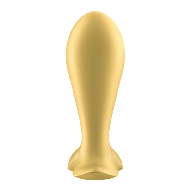 Анальний вібратор Satisfyer Intensity з додатком, жовтий, 11.3 х 3.7 см - Изображение 6