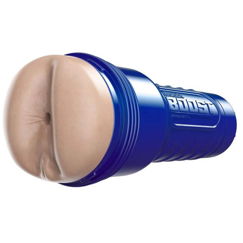 Мастурбатор анус у колбі Fleshlight Boost реалістичний, бежевий, 24.7 х 10 см