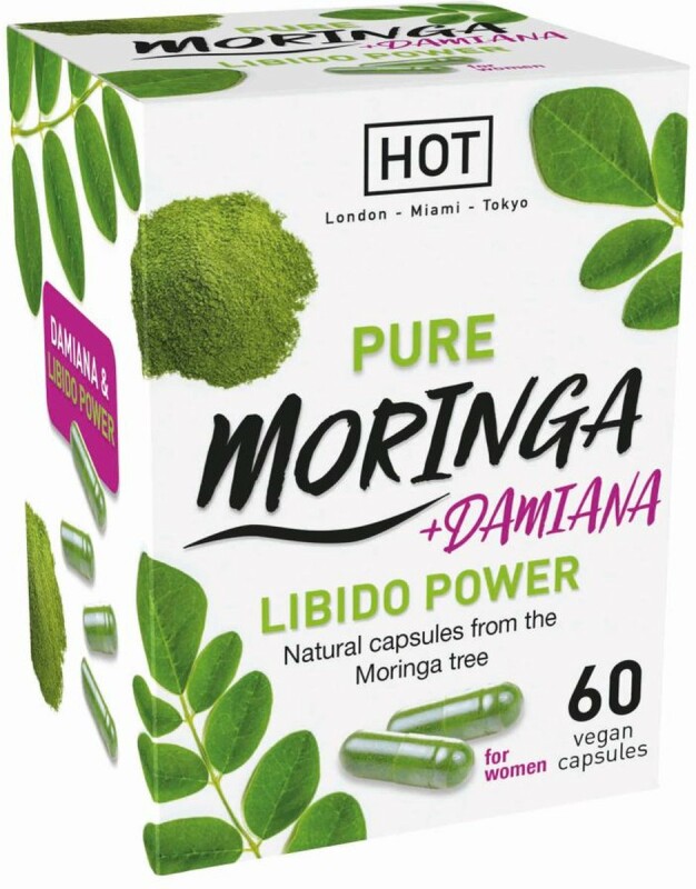 Капсули для підвищення лібідо HOT Premium Moringa жіночі, 60 шт - Изображение 1