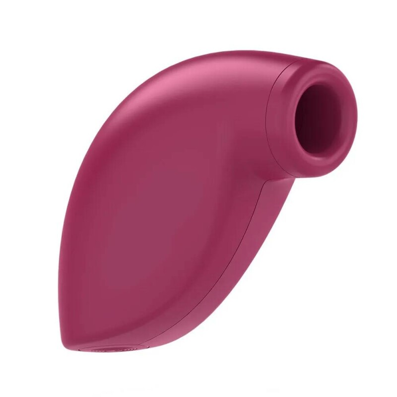 Вакуумний стимулятор клітора Satisfyer One Night Stand одноразовий, бордовий, 7.2 х 3.2 см