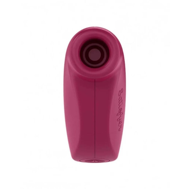 Вакуумний стимулятор клітора Satisfyer One Night Stand одноразовий, бордовий, 7.2 х 3.2 см - Изображение 4