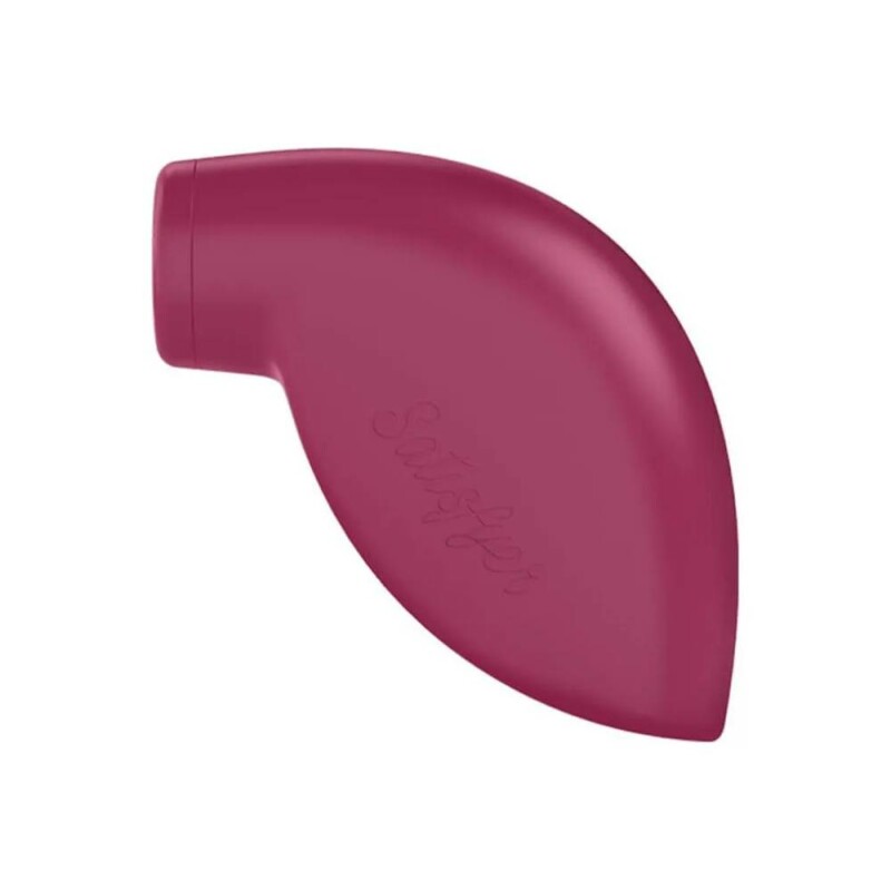 Вакуумний стимулятор клітора Satisfyer One Night Stand одноразовий, бордовий, 7.2 х 3.2 см - Изображение 2