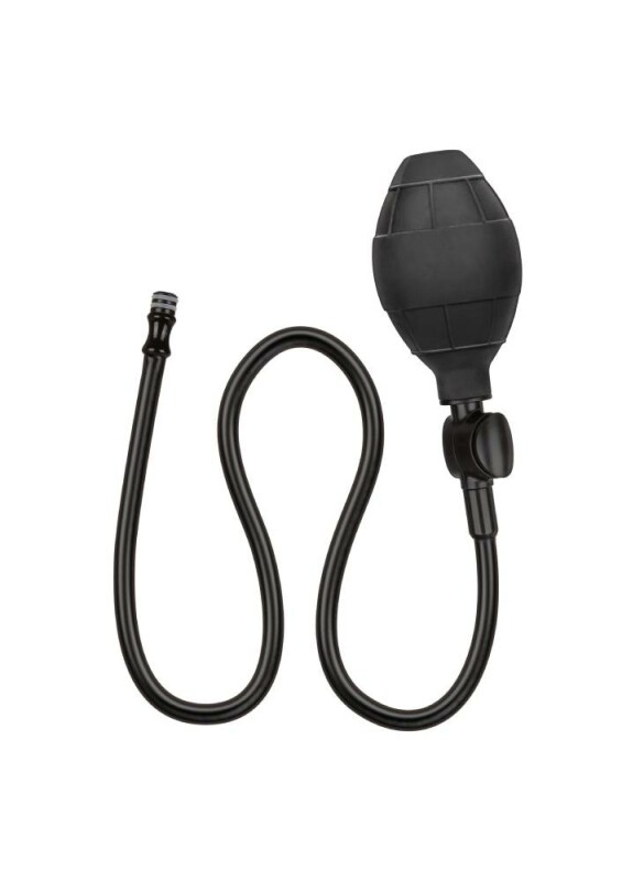 Анальна пробка з накачуванням XL CalExotics чорна, 16 х 4.5 см - Зображення 5