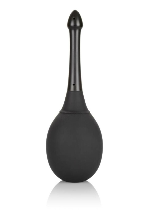 Анальний душ One Way Valve CalExotics чорний, 29.7 х 2.5 см
