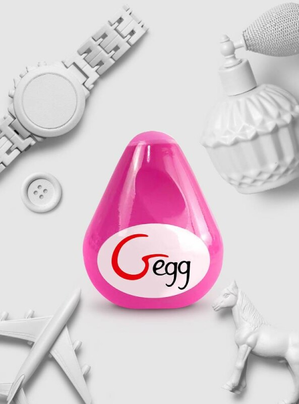 Мастурбатор нереалістичний Gvibe Gegg, рожевий, 6.5 х 5 см - Изображение 8