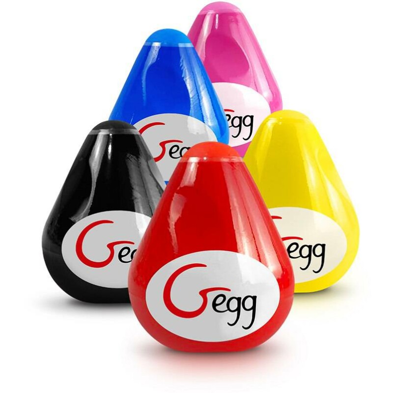 Мастурбатор нереалістичний Gvibe Gegg, червоний, 6.5 х 5 см