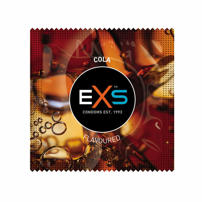 Оральні презервативи EXS зі смаком коли, 1 шт - Зображення 3