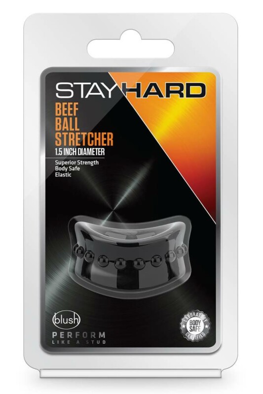 STAY HARD BEEF BALL STRETCHER BLACK - Изображение 1