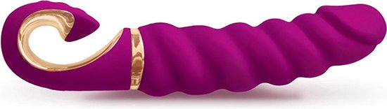 Вібратор рельєфний Gjack Mini Gvibe фуксія, 19 х 3.5 см - Изображение 2