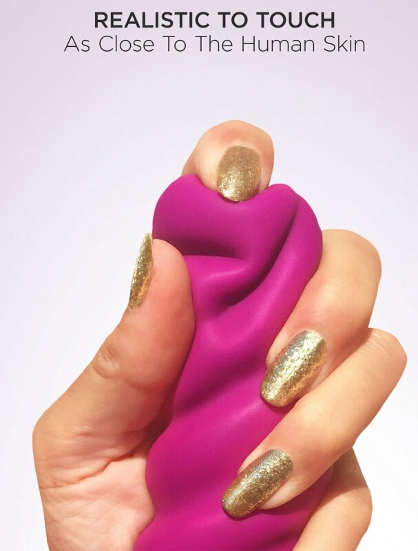 Вібратор рельєфний Gjack Mini Gvibe фуксія, 19 х 3.5 см - Изображение 3