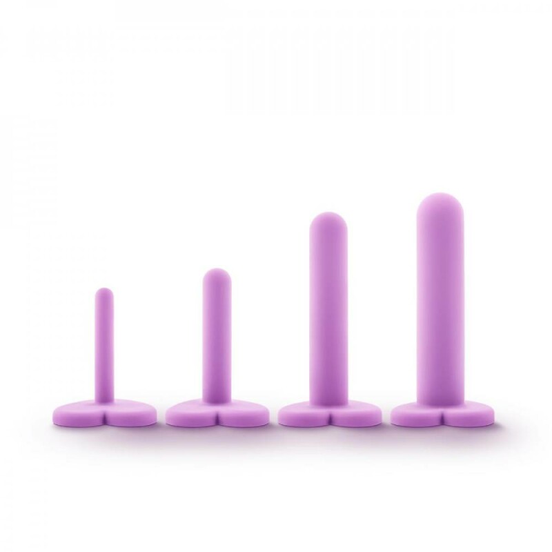 Набір фалоімітаторів нереалістичних Blush бузковий - Зображення 2