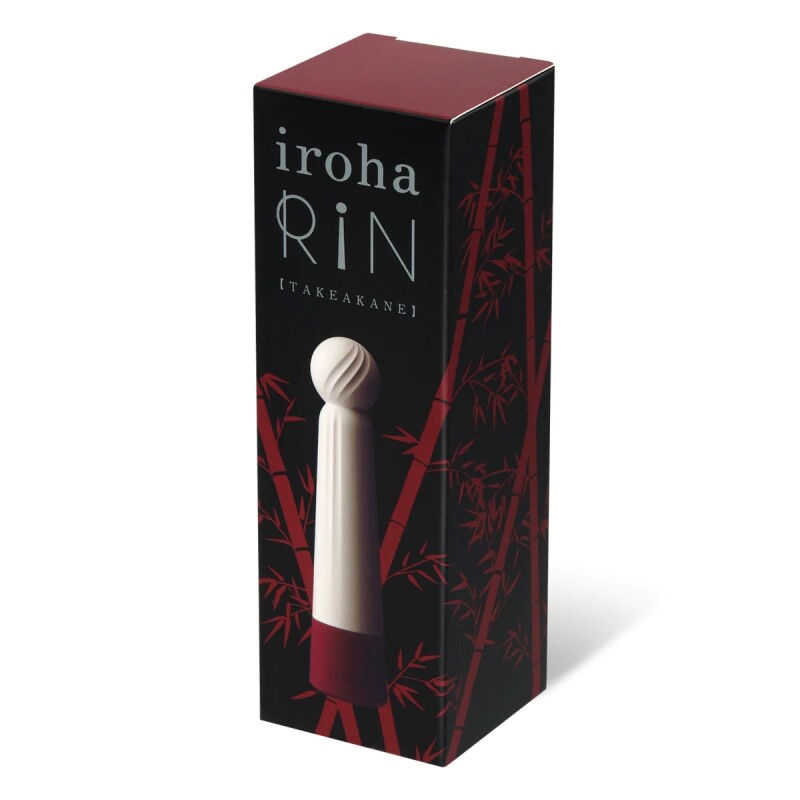 Вібратор для точки G Rin Akane Iroha, силіконовий, біло-рожевий, 15 х 3.5 см - Зображення 1