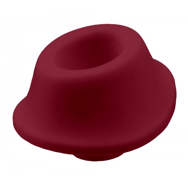 Набір насадок на Womanizer Premium 2 і Classic 2, бордові, розмір М - Зображення 1