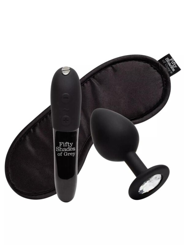 Набір секс-іграшок Come to Bed від Fifty Shades of Grey x We-Vibe, чорний, 3 предмети - Зображення 1