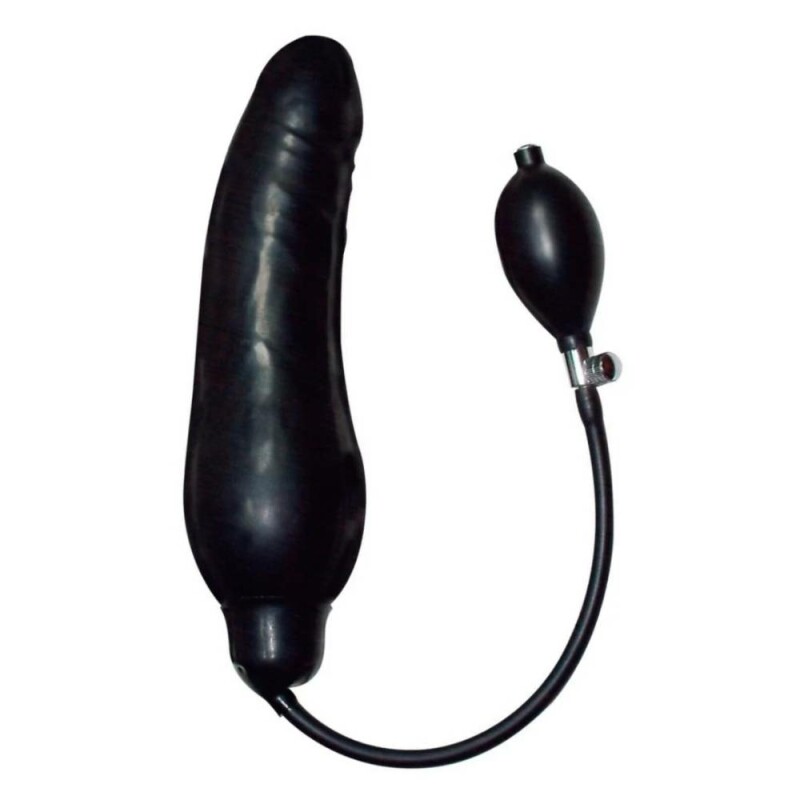 Фалоімітатор з накачуванням реалістичний You2Toys чорний, 23 х 4 см