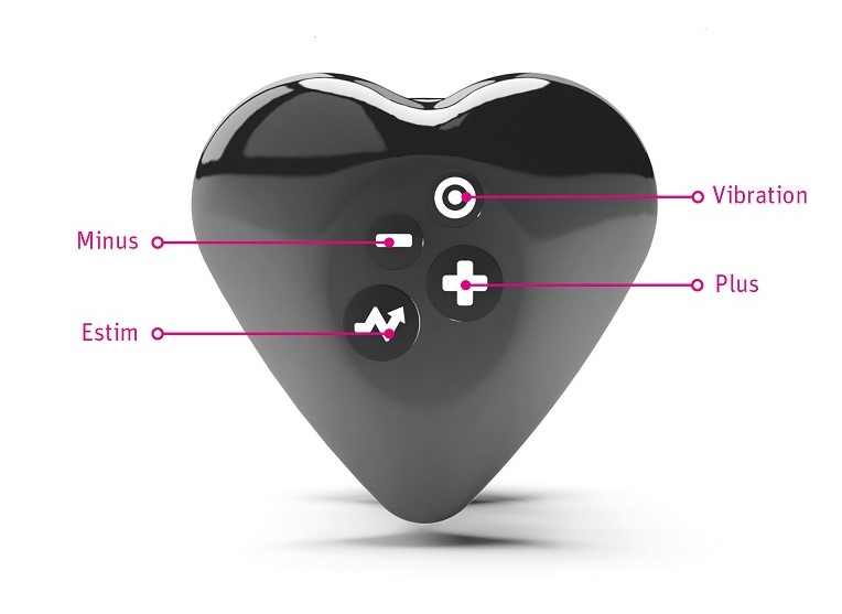 Вібратор з електростимуляцією Mystim Hearts Desire E-Stim, для ерогенних зон, 6.7 см - Изображение 7