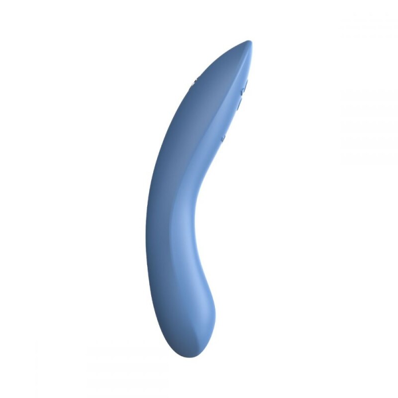 Вібратор для точки G Rave 2 We-Vibe, силіконовий, синій, 19.3 х 3 см - Изображение 3